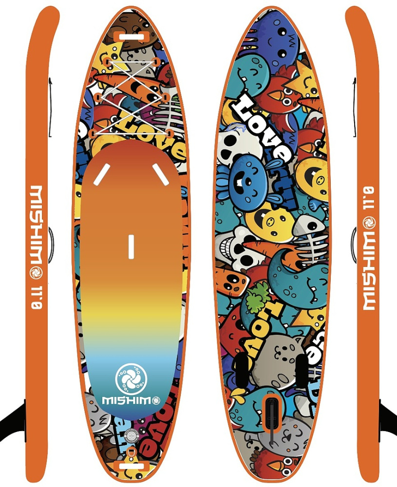 SUP (САП) Доска MISHIMO CRAZY-LINE 9.5’ (305см) в Подольске