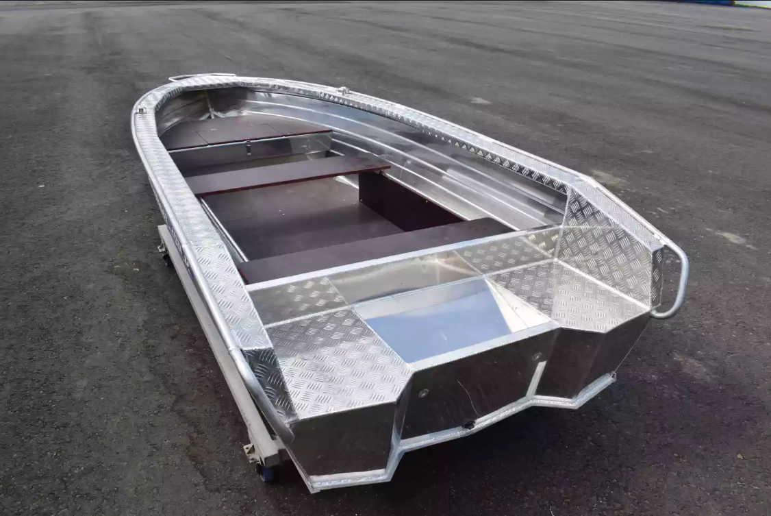 Алюминиевая лодка Wyatboat-390Р Увеличенный борт в Подольске