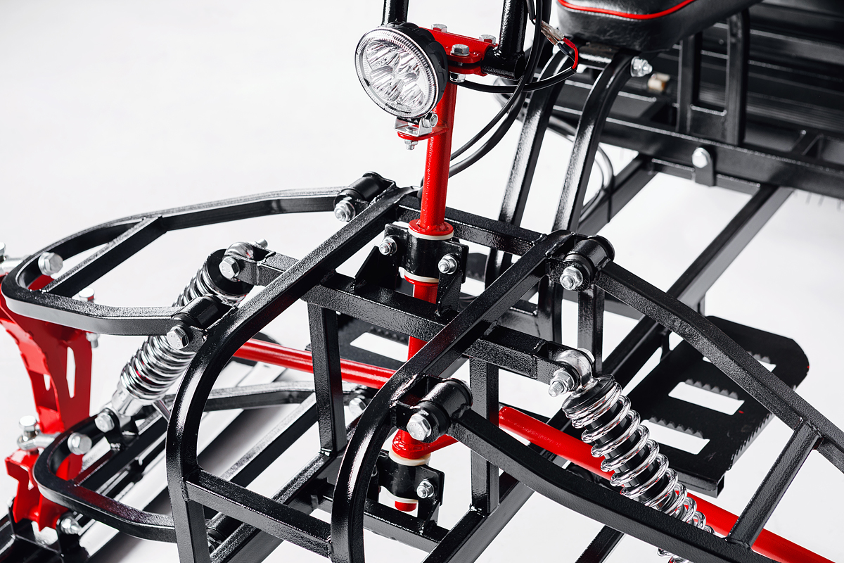 Лыжный модуль IKUDZO с подогревом ручек пластиковые лыжи в Подольске