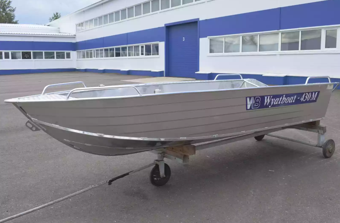 Алюминиевая лодка  Wyatboat-430М в Подольске