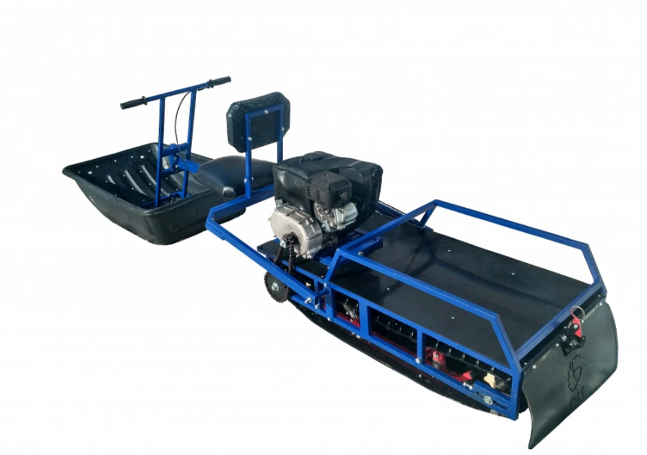 Мотобуксировщик толкач Альбатрос-XL8 с модулем. С фарой, склизы в Подольске