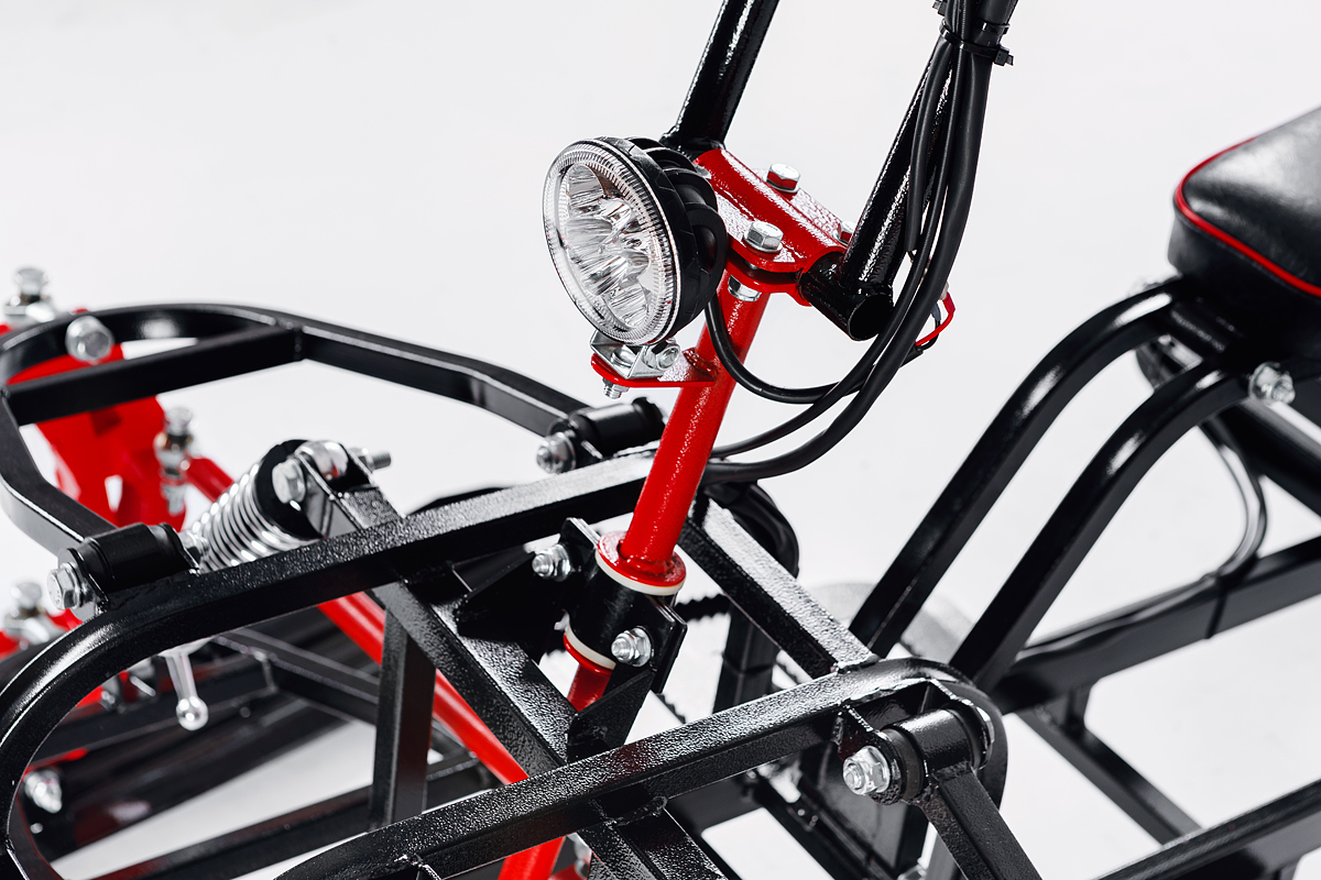 Лыжный модуль IKUDZO с подогревом ручек пластиковые лыжи в Подольске