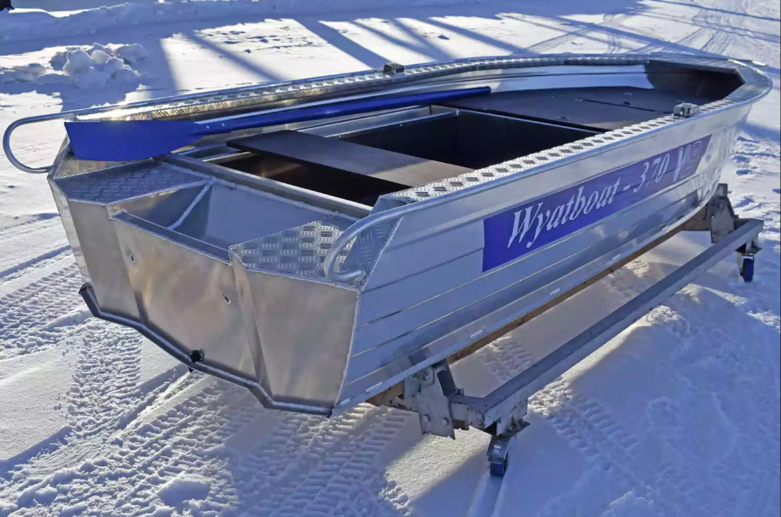 Алюминиевая лодка Wyatboat-370 Р FISH в Подольске