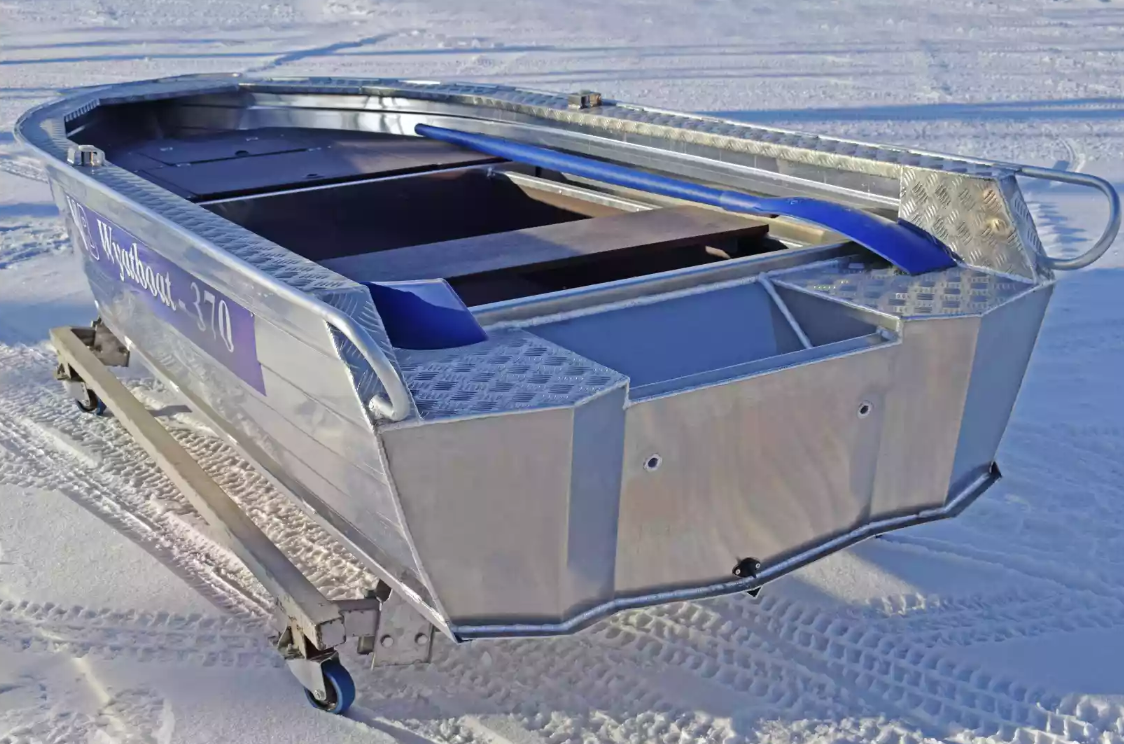 Алюминиевая лодка Wyatboat-370 Р FISH в Подольске