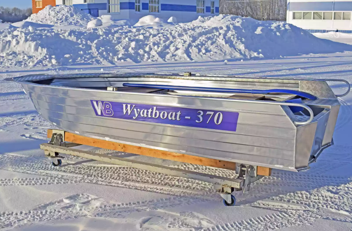 Алюминиевая лодка Wyatboat-370 Р FISH в Подольске