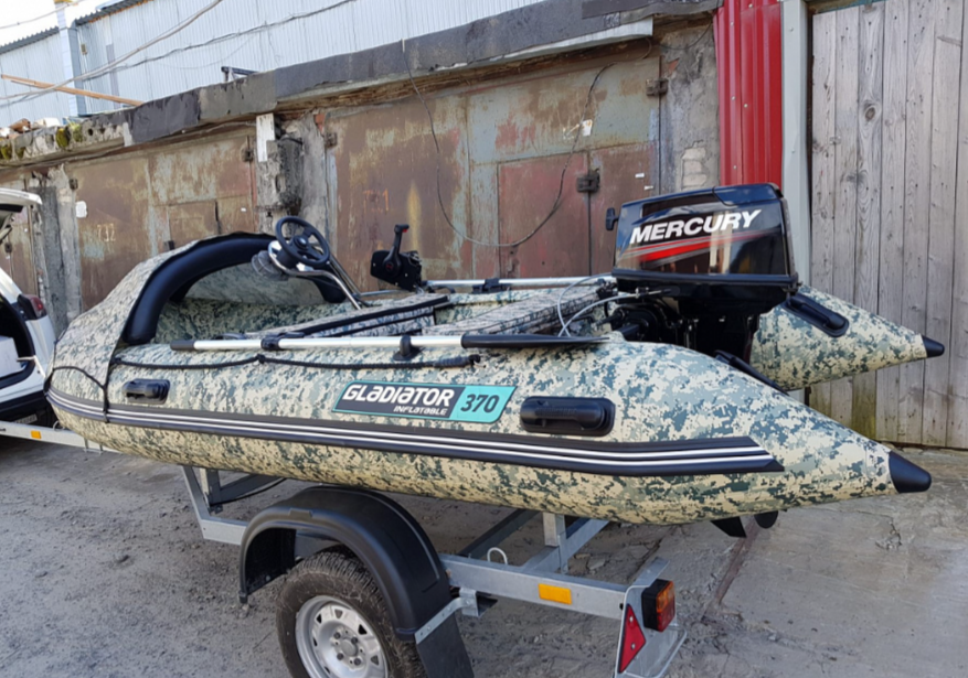 НАДУВНАЯ ЛОДКА GLADIATOR C370AL в Подольске