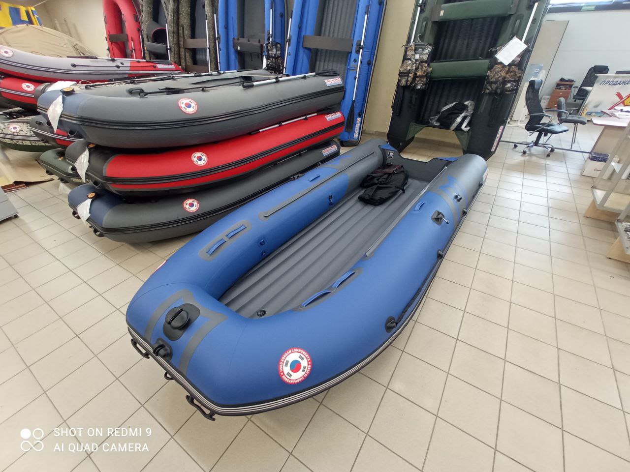 Лодка MISHIMO RIVER JET 390 под водомет в Подольске