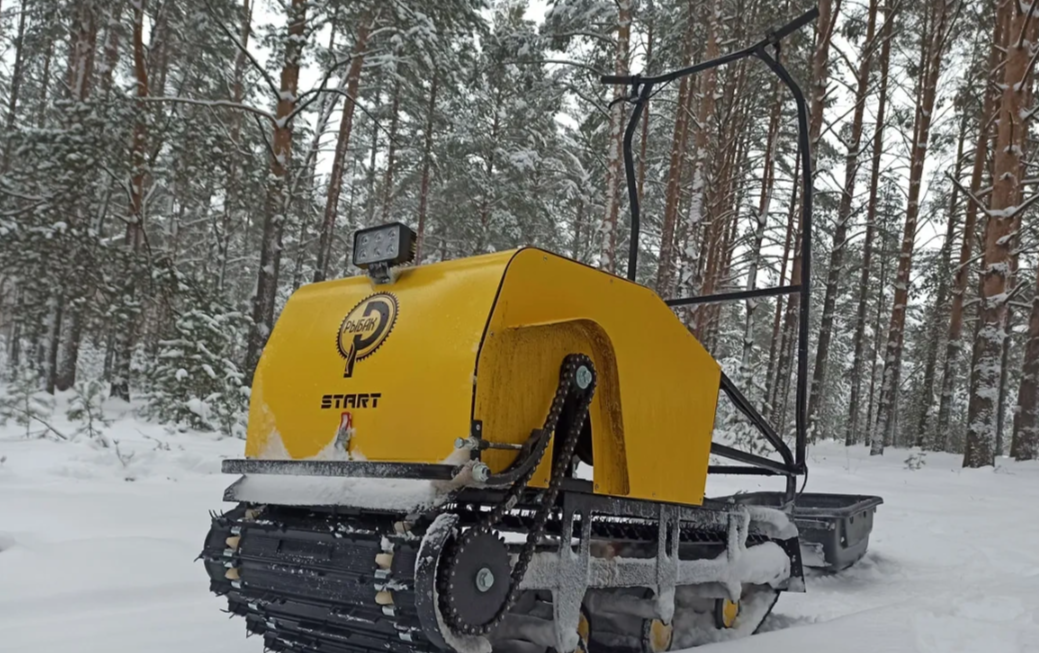 Мотобуксировщик РЫБАК СТАРТ Lifan 15 л.с. (металлический капот) в Подольске