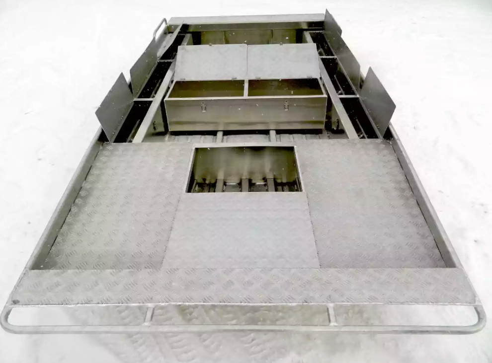 Алюминиевая лодка Wyatboat-390 Jonboat в Подольске