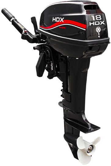 Лодочный мотор 2-х тактный HDX R series TE 18 BMS в Подольске
