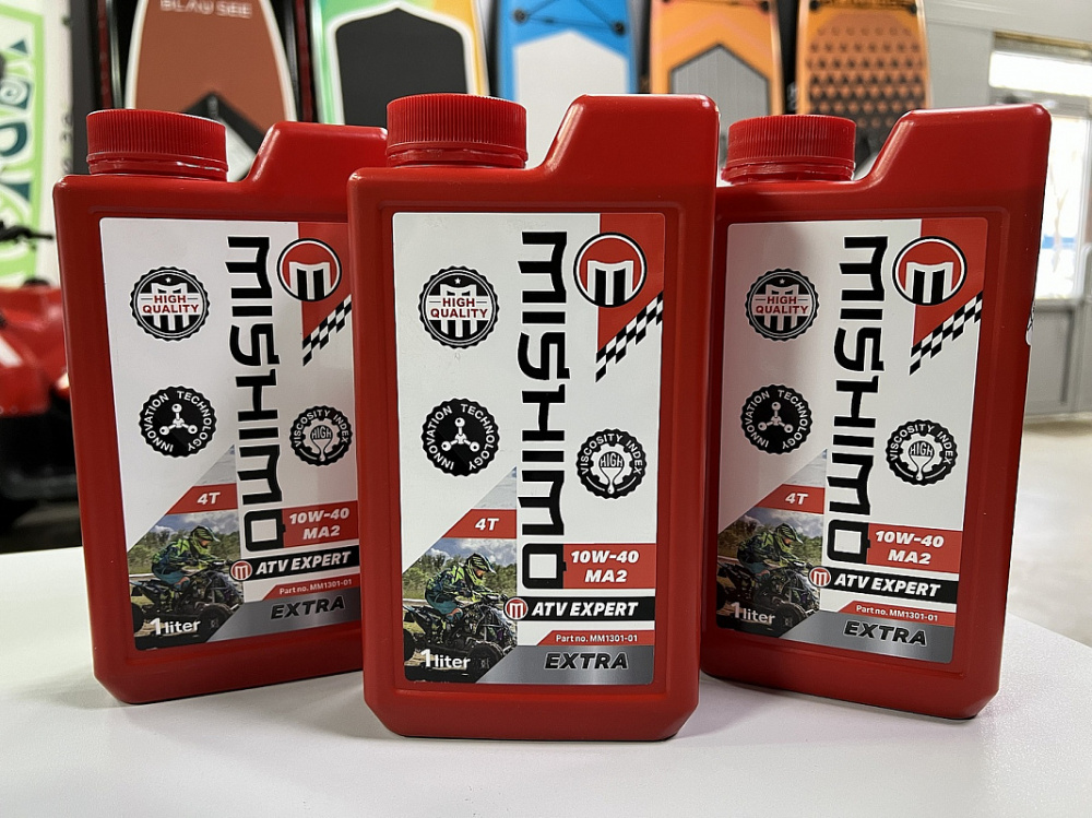 Масло MISHIMO 4T ATV EXPERT (EXTRA) 10w40 1 л в Подольске
