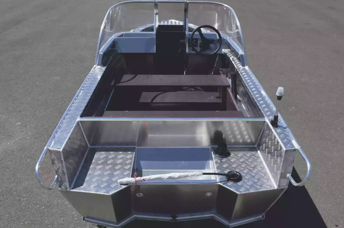 Алюминиевая лодка Wyatboat-390 DCM в Подольске
