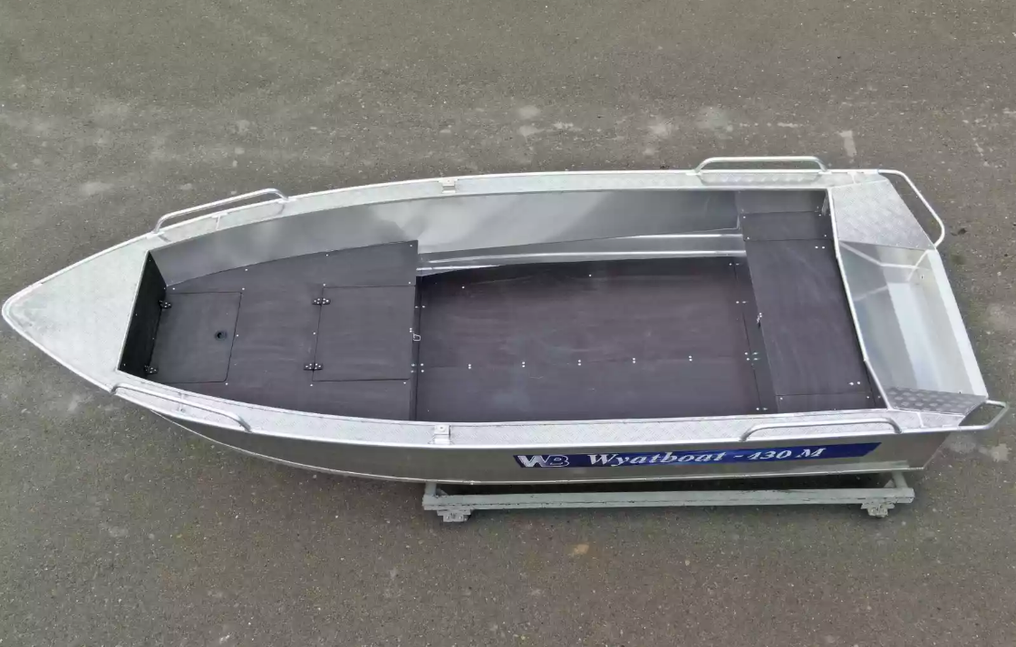 Алюминиевая лодка  Wyatboat-430М FISH в Подольске