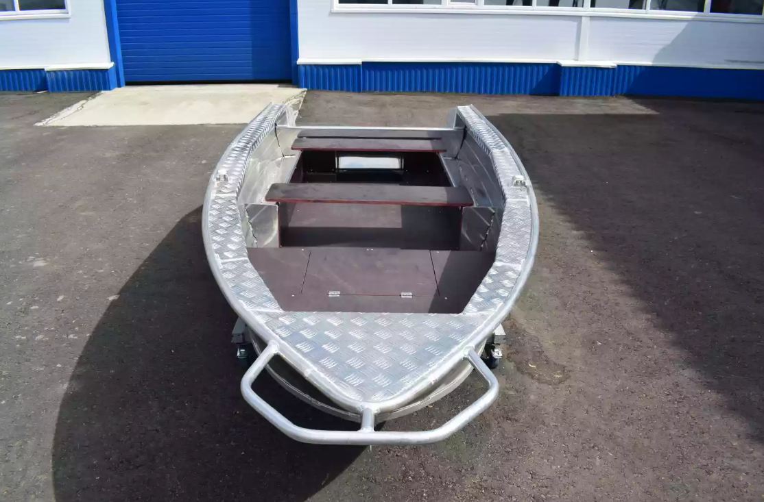 Алюминиевая лодка Wyatboat-390Р Увеличенный борт в Подольске