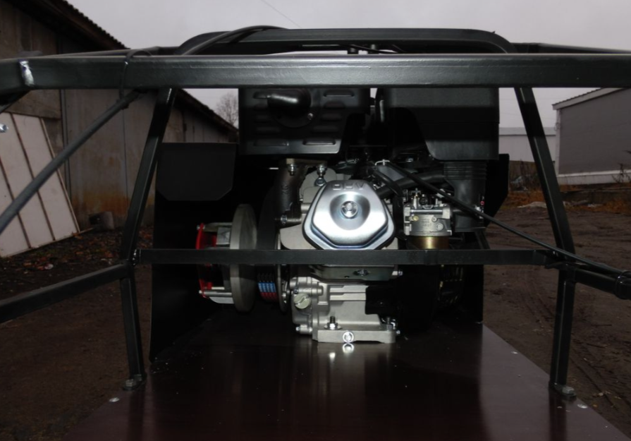 Мотобуксировщик AhtaR Зима 9 л/с с вариатором в Подольске