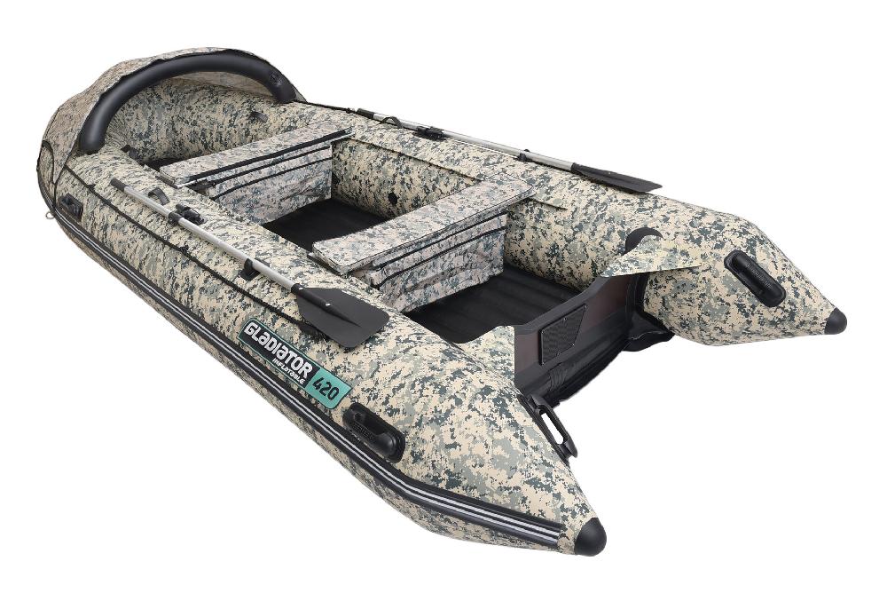 НАДУВНАЯ ЛОДКА GLADIATOR E450PRO в Подольске