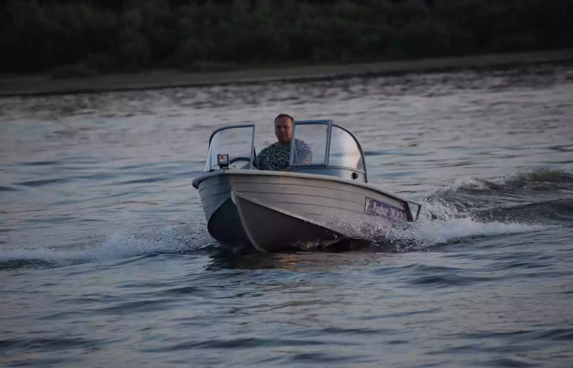 Алюминиевая лодка Wyatboat-390 DCM в Подольске