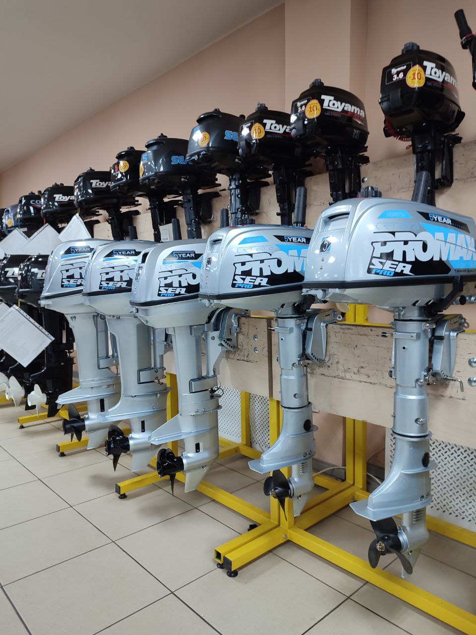 Лодочный мотор PROMAX SP5FHS (внешний бак 12 л) в Подольске