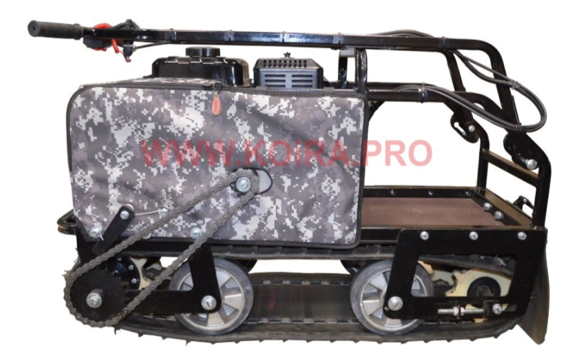 Мини мотобуксировщик КОЙРА "Вжик" (107 см) 7 л/с с ручным стартером в Подольске