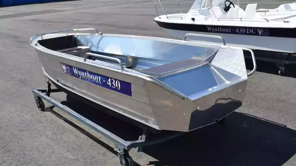 Алюминиевая лодка  Wyatboat-430М в Подольске