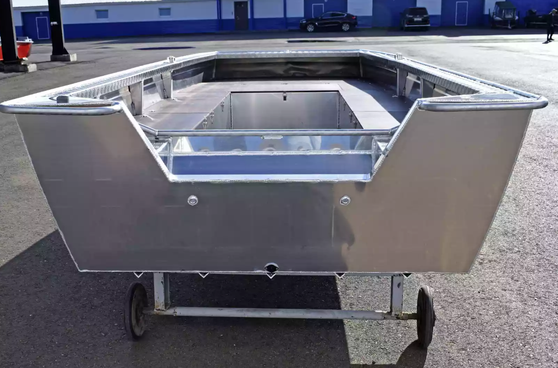 Алюминиевая лодка Wyatboat-490 Jonboat в Подольске