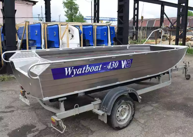 Алюминиевая лодка  Wyatboat-430 Master в Подольске