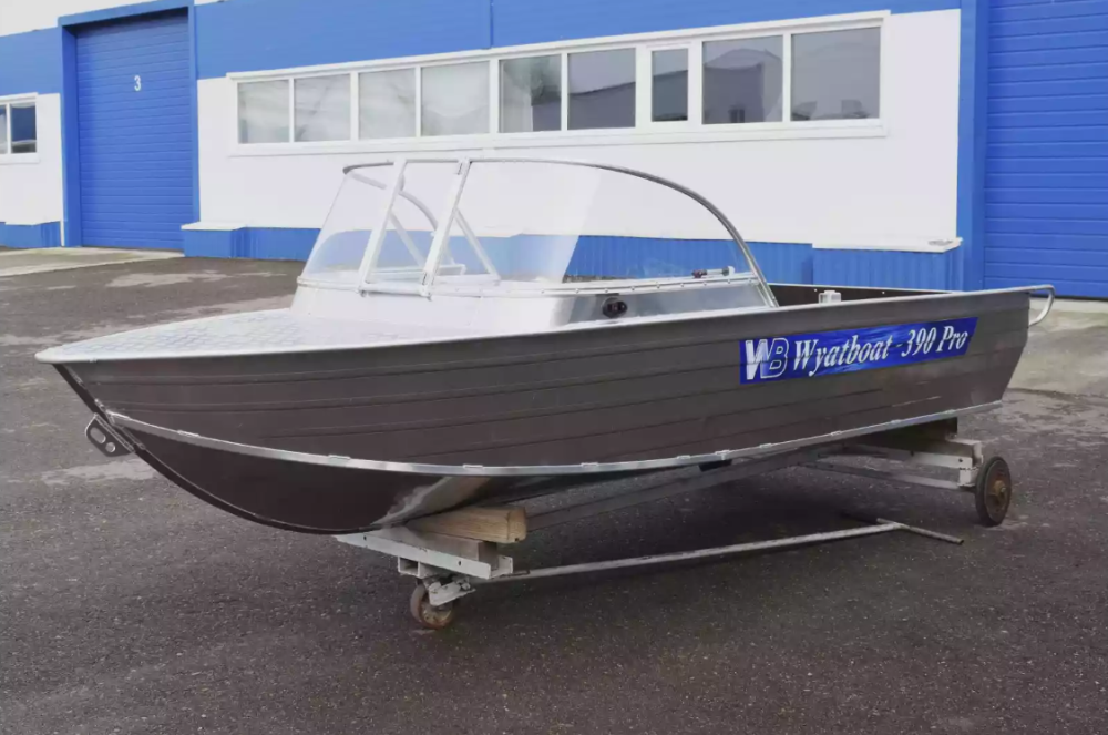 Алюминиевая лодка Wyatboat-390 Pro в Подольске