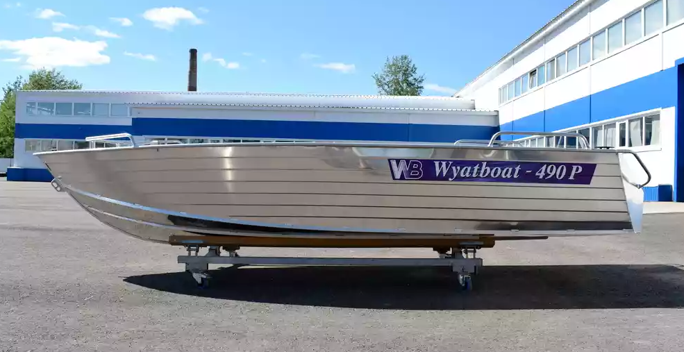 Алюминиевая лодка Wyatboat-490 P в Подольске