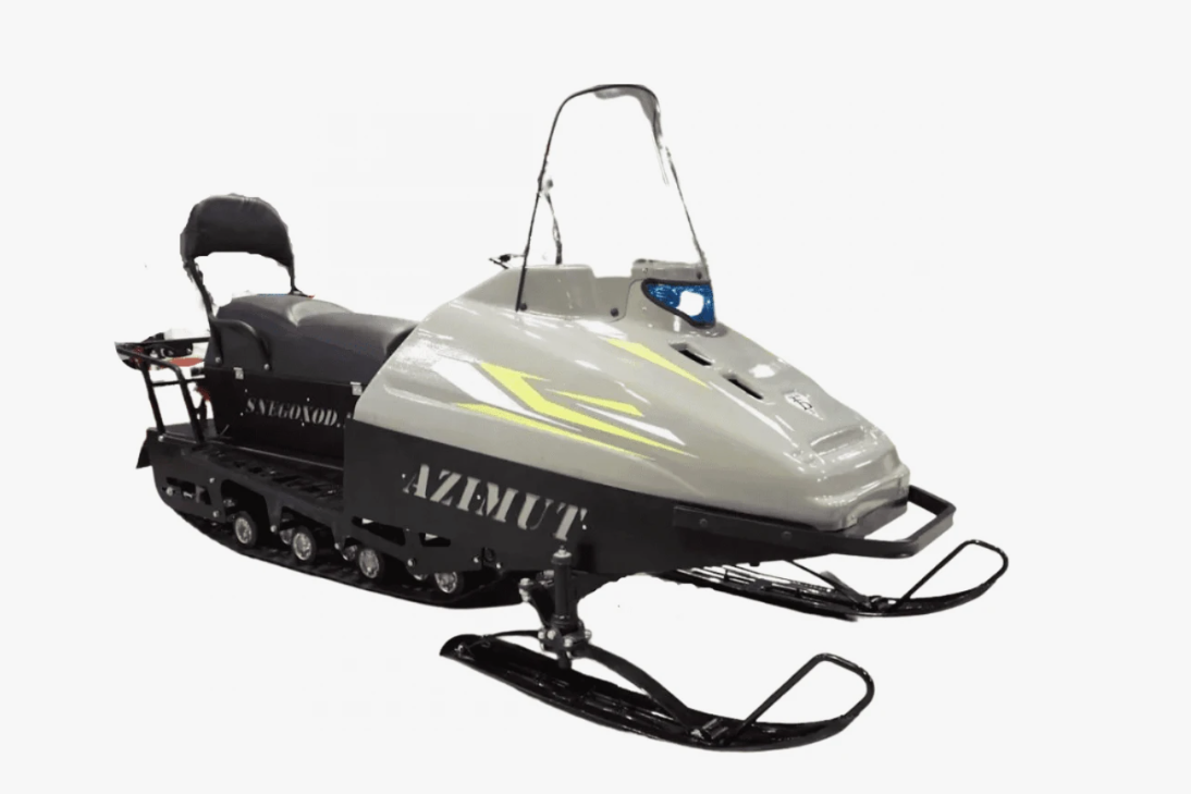 Миниснегоход Бурлак Азимут 20 л.с. , эл.запуск, реверс, тормоз гидравл, капот серый в Подольске