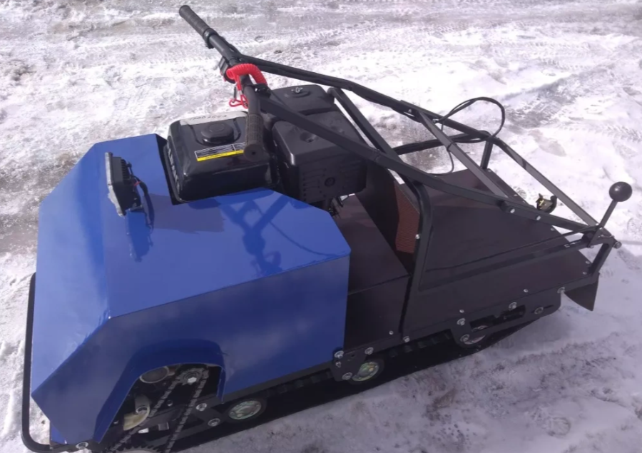 Мотобуксировщик AhtaR ЗИМА с реверсом (задний ход) в Подольске