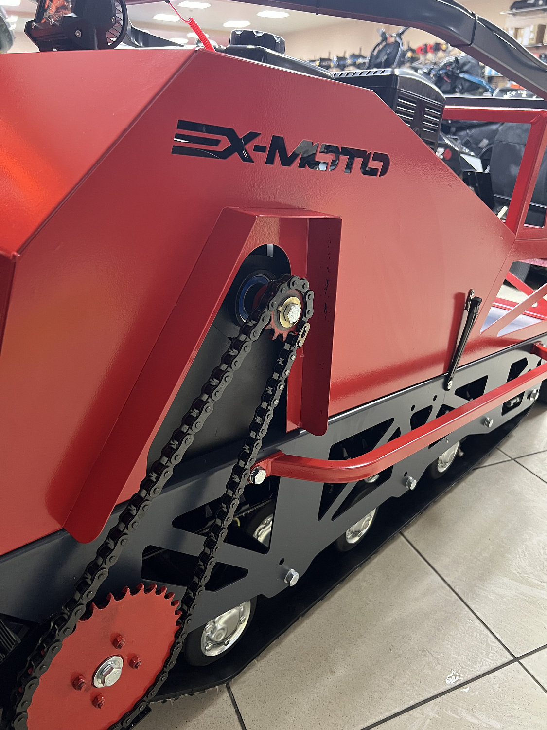 Мотобуксировщик EX-MOTO SNOWDOG S500 15л.с в Подольске