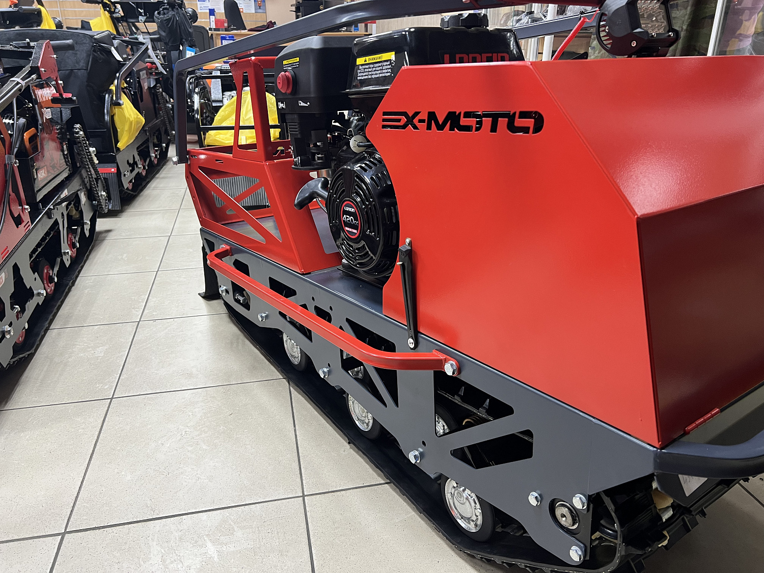 Мотобуксировщик EX-MOTO SNOWDOG S500 15л.с в Подольске