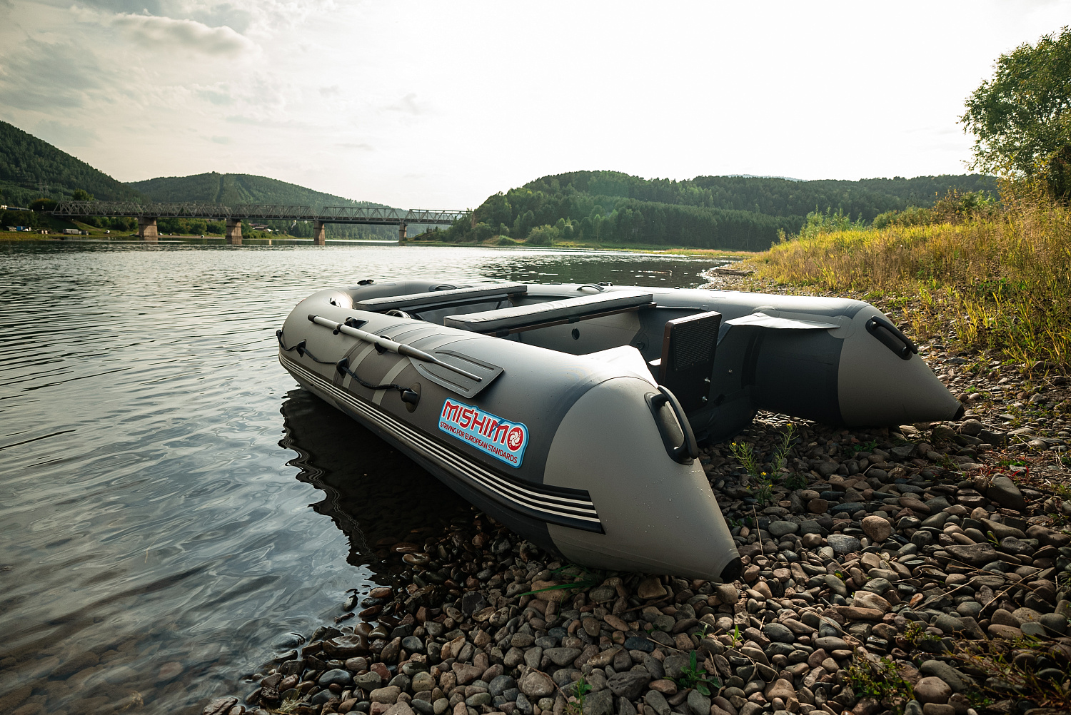 Лодка MISHIMO RIVER JET 390 под водомет в Подольске