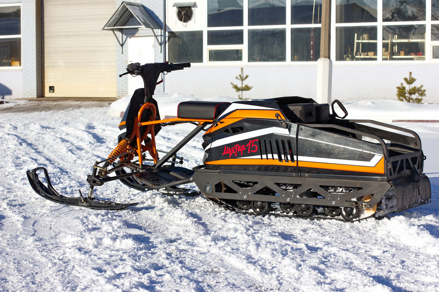 Мотобуксировщик IRBIS Мухтар 15 с лыжным модулем в комплекте в Подольске