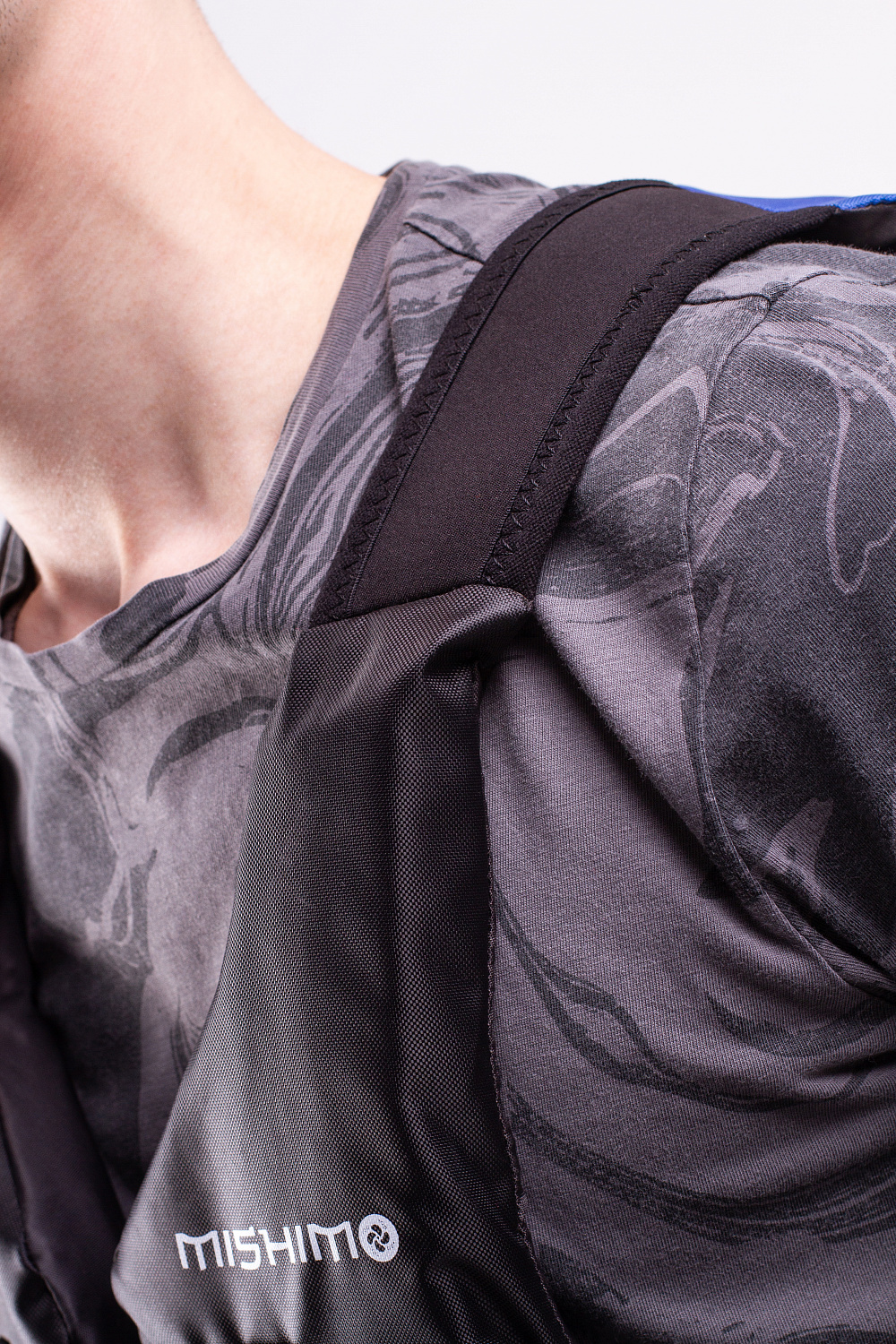 Жилет спасательный MISHIMO PRO Премиум качества Черно-синий в Подольске