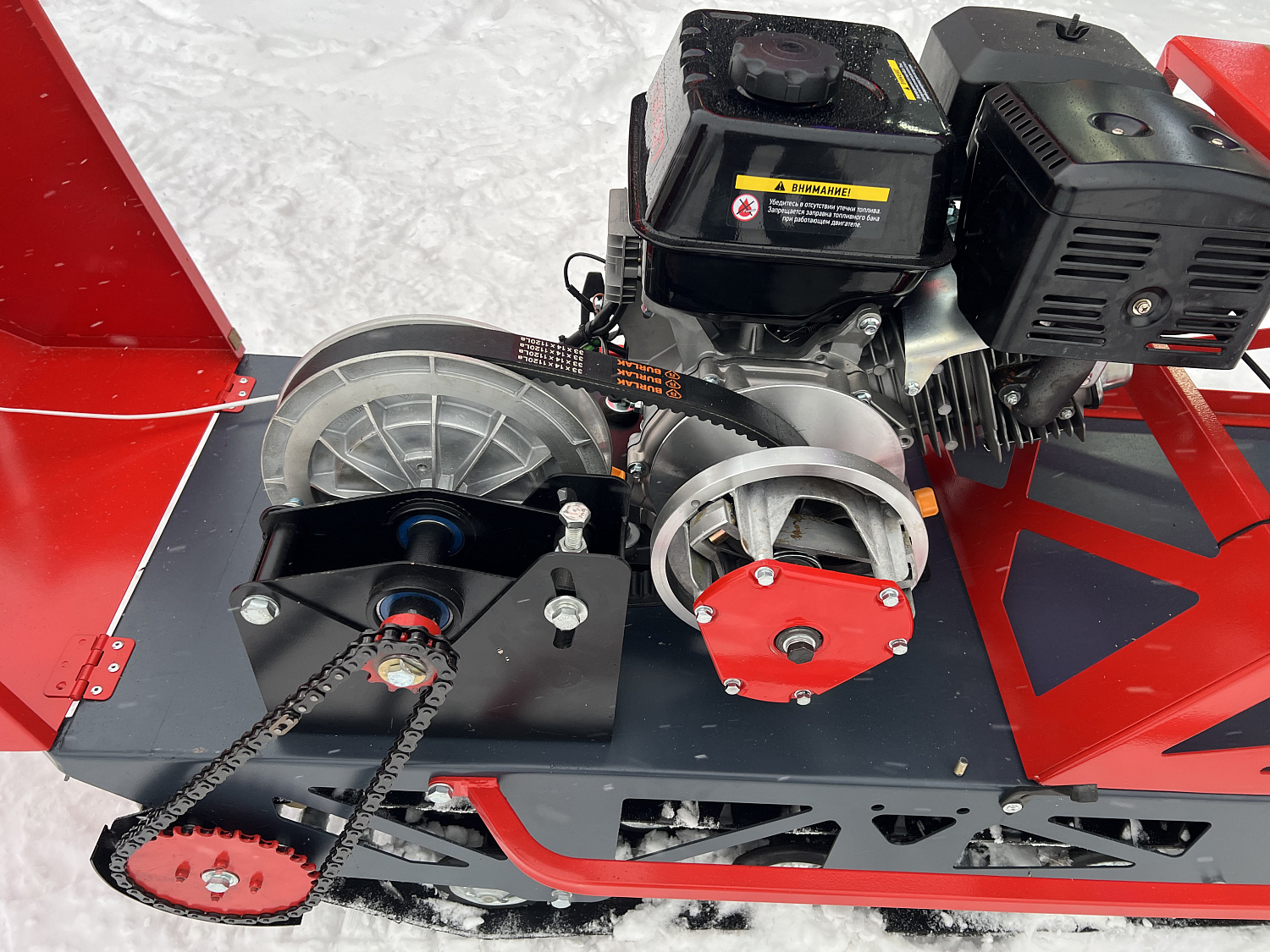 Мотобуксировщик EX-MOTO SNOWDOG S500 15л.с в Подольске