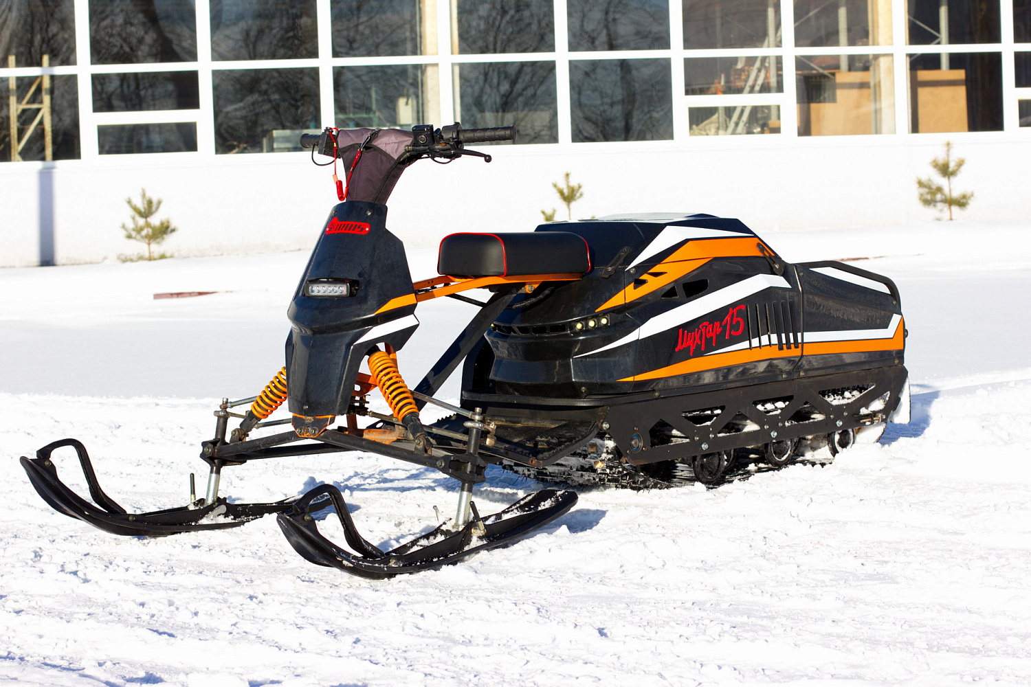 Мотобуксировщик IRBIS Мухтар 15 с лыжным модулем в комплекте в Подольске