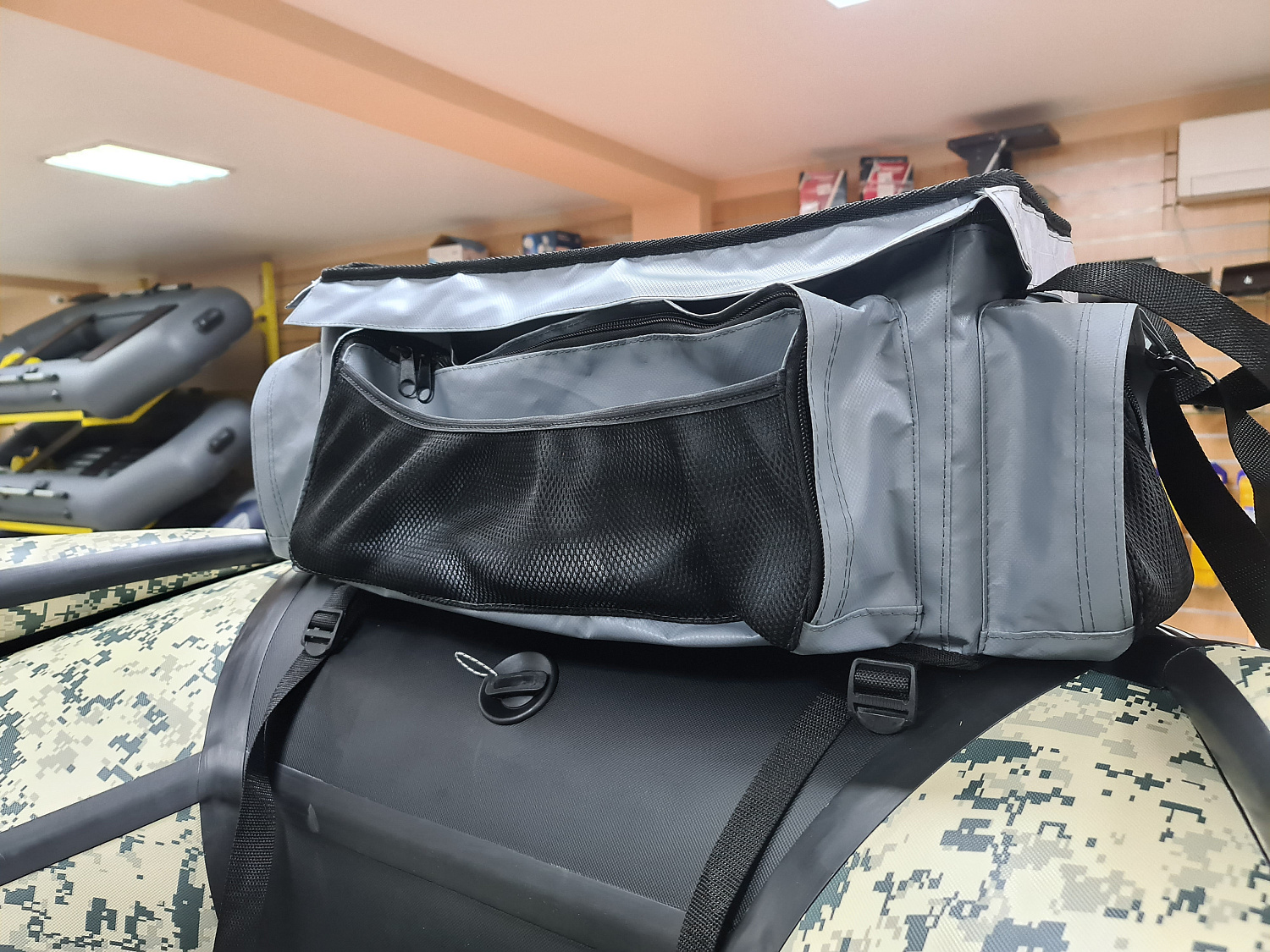 СУМКА ЛЮКС НА БАЛЛОН ДЛЯ ЛОДОК ПВХ 50Х25Х25 СМ в Подольске