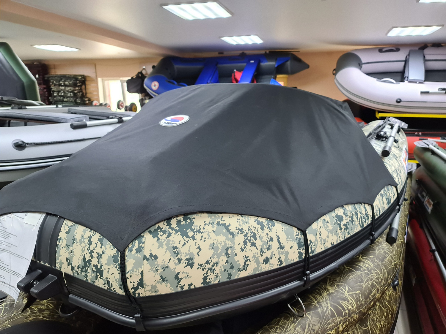 КОМПЛЕКТ НОСОВОГО ТЕНТА К ЛОДКЕ SMARINE SDP MAX 360 ЧЕРНЫЙ в Подольске