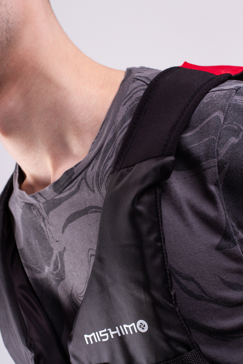 Жилет спасательный MISHIMO PRO Премиум качества Черно-красный в Подольске